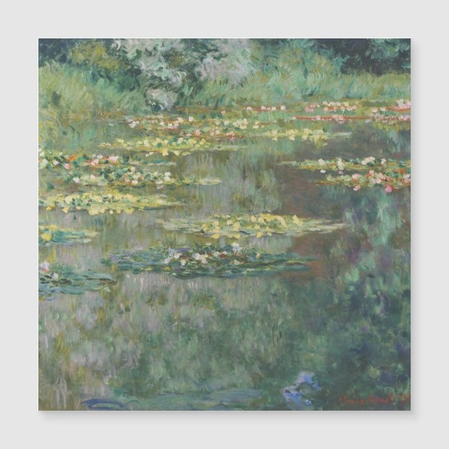 Water Lily Pond Claude Monet (Frente)