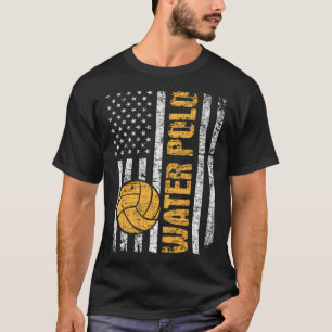 Water Polo USA Flag Goalie Sportsmen Goalkeeper