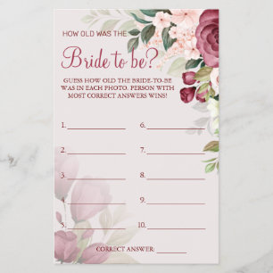 Watercolor acha que ela tinha a idade do cartão de