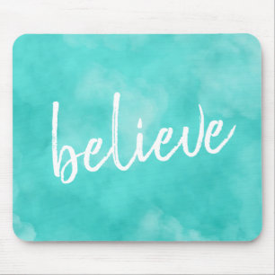 Watercolor Acredita Em Mousepad