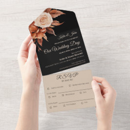 Watercolor Autumn Elegance-Wedding