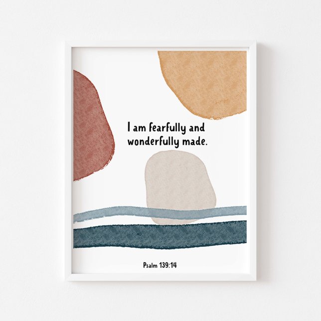 Watercolor boho maravilhosamente feito poster (Criador carregado)