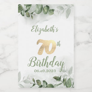 Watercolor Eucalyptus Greenery 70