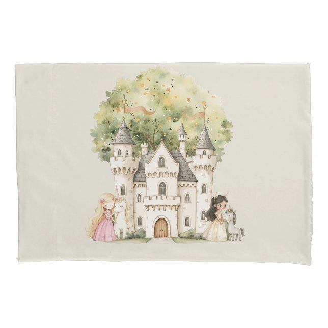 Watercolor Fairytale Princess Whimsical (Frente)