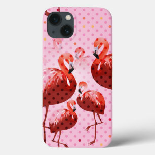 Watercolor Flamingo Pattern