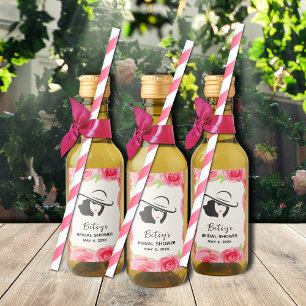 Watercolor Floral Derby Chá de panela Favorece Min