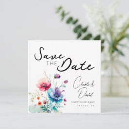 Watercolor Floral Modern Salvar a Data