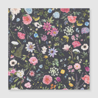 Watercolor Floral: Padrão de Verão Gentil.