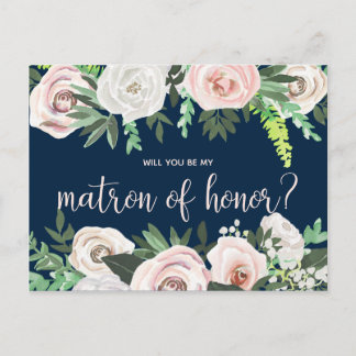 Watercolor Floral, Você Será Meu Cartão De Honra D