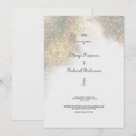 Watercolor Forma Convite Para Casamento De Largura