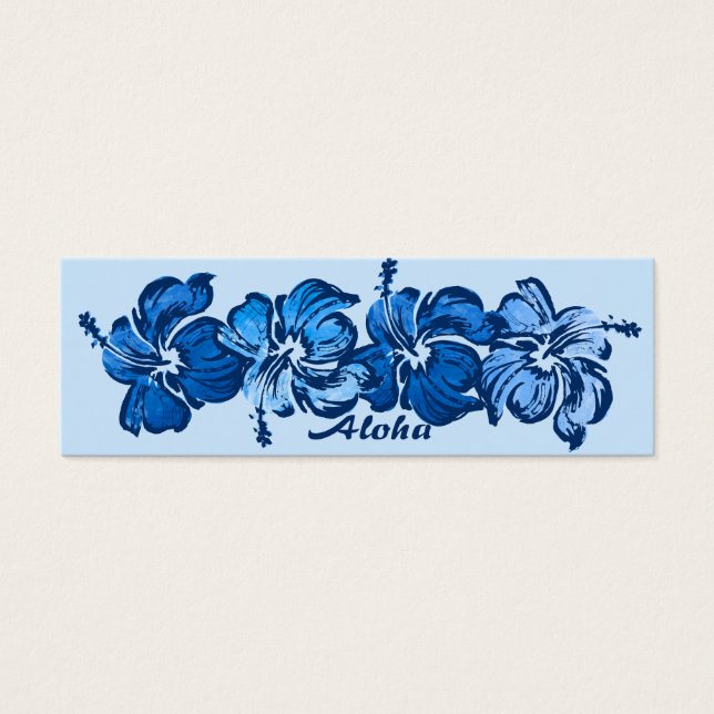 Watercolor Hibiscus Salvar O Indicador De Data (Frente)