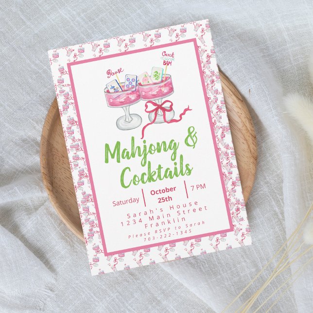 Watercolor Mahjong - Grupo dos Cocktail do Grande  (Criador carregado)