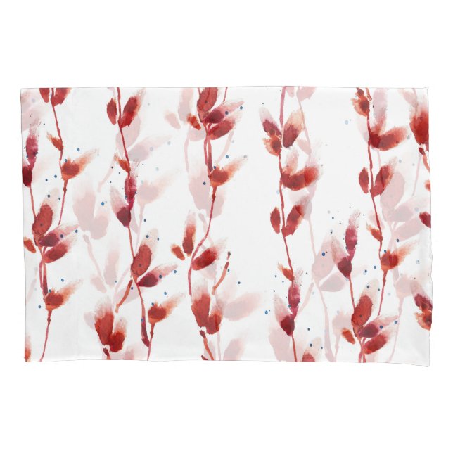 Watercolor Pussy-Willow Pattern: Nature Beauty. (Frente)
