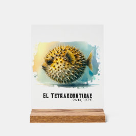 Watercolor Series: Blowfish