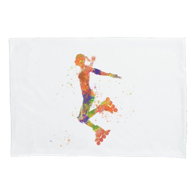 Watercolor skater (Frente-Esquerda)