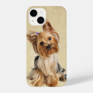 Watercolor Yorkshire Terrier Dog Pet Animal