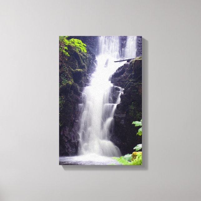 Waterfall, Scotland Canvas print (Frente)