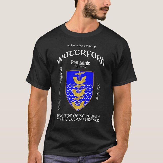 Waterford Ireland Crest T-Shirt (Frente)