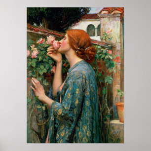 Waterhouse A Alma da Rosa Poster