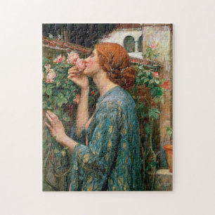 Waterhouse a alma do quebra-cabeça do rosa