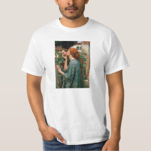 Waterhouse a alma do t-shirt do rosa