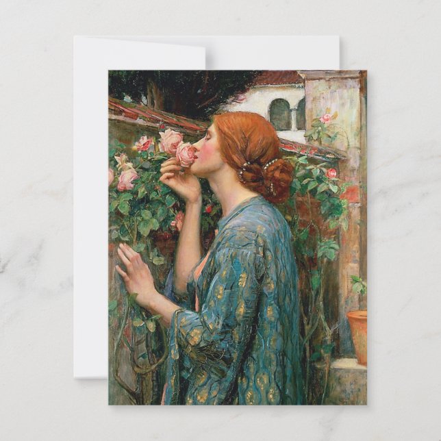 Waterhouse A Alma dos Convites de Rosa (Frente)