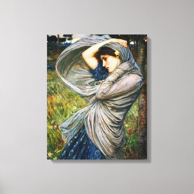 Waterhouse Boreas Canvas Print (Frente)