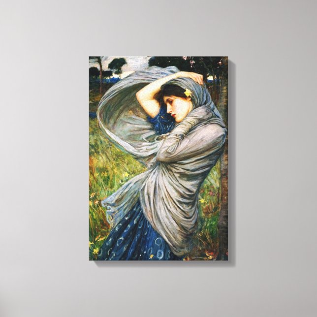 Waterhouse Boreas Canvas Print (Frente)