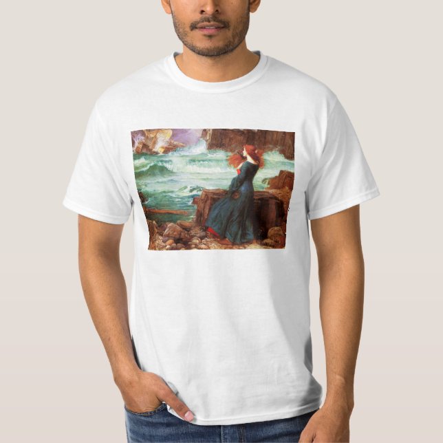 Waterhouse Miranda o t-shirt da tempestade (Frente)