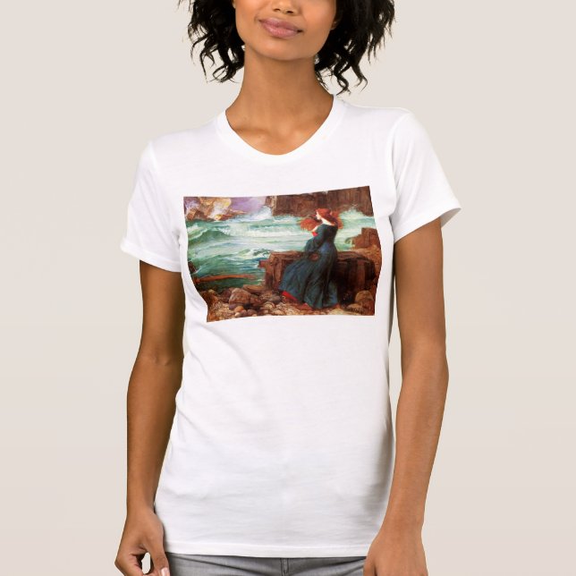 Waterhouse Miranda o t-shirt da tempestade (Frente)