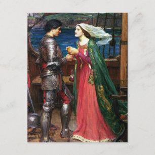 Waterhouse Tristan e convites de Isolde