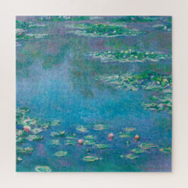 "WATERLILILIES", POR CLAUDE MONET QUEBRA-CABEÇA