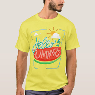 Watermelon Hello Summer T-Shirt