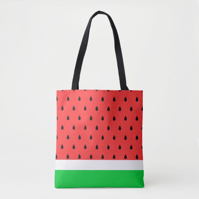 Watermelon Tote Bag Free Palestine (Frente)