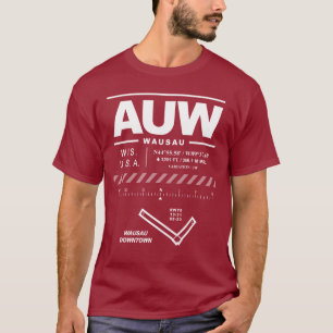 Wausau Centro Airport AUW T-Shirt