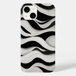 Wave Pattern Line Art