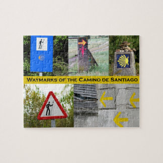 Waymarks do quebra-cabeça de Camino