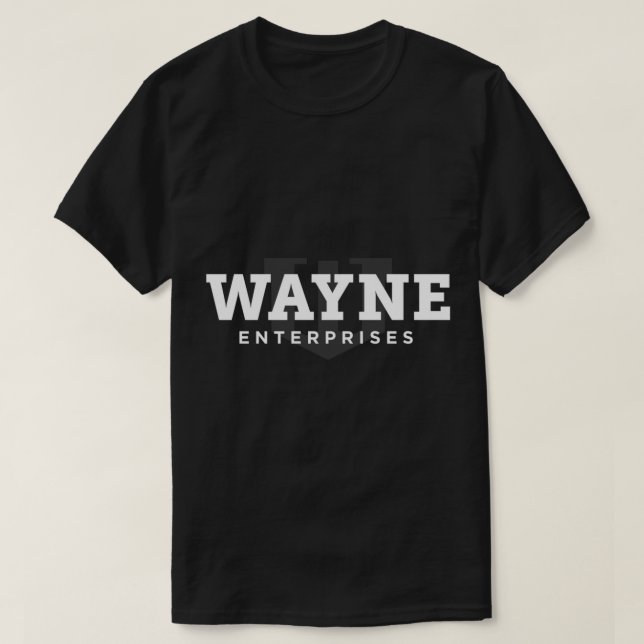 Wayne Enterprises (branco) Classic T-Shirt (Frente do Design)