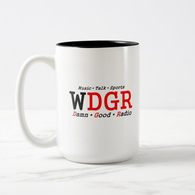 WDGR - caneca (15 onças.) (Esquerda)