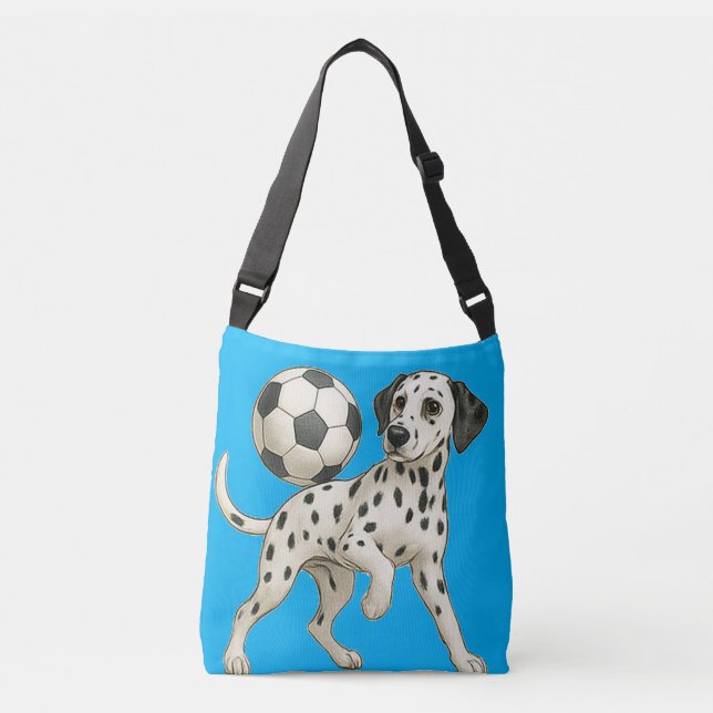 we love sports tote bag, football, soccer themed  (Frente)
