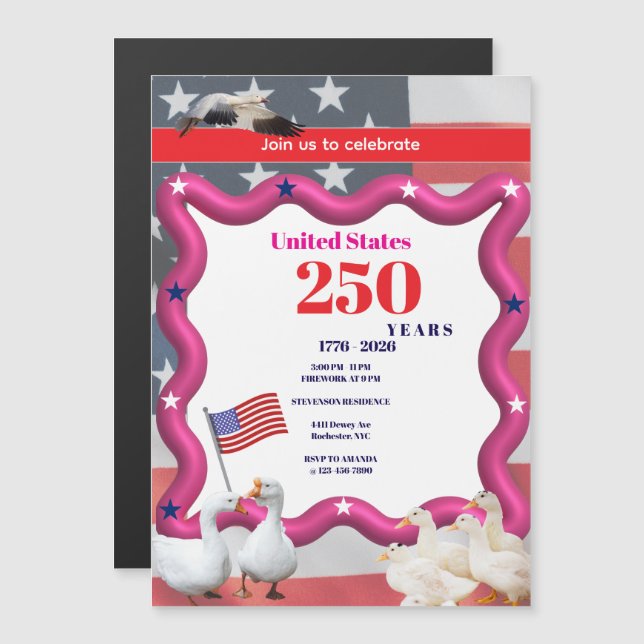 We The Silly Geese 250th Funny Celebration (Frente/Verso)