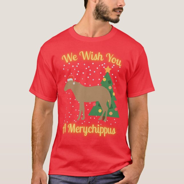 We Wish You a Merychippus T-Shirt (Frente)