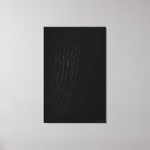 Web Branca com Impressão de Tela Preta