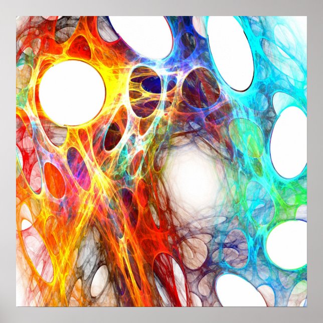 Web colorido - Poster (Frente)