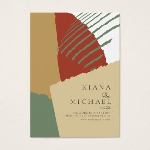 Web site de Casamento de Bloco de Cores ID740