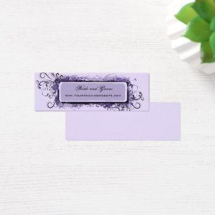 Web site floral abstrato do casamento do roxo