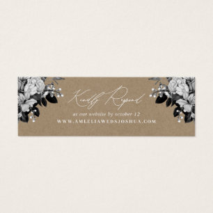 Web site floral chique rústico industrial RSVP do