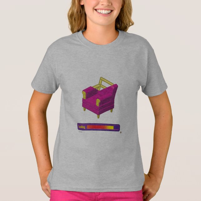 Webkinz Room Carregando T-Shirt (Frente)