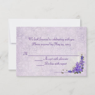 Wedding Lilacs RSVP