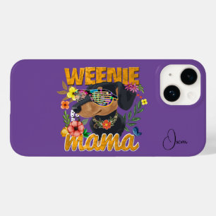 WEENIE MAMA DACHSHUND Case-Mate iPhone 14 Case